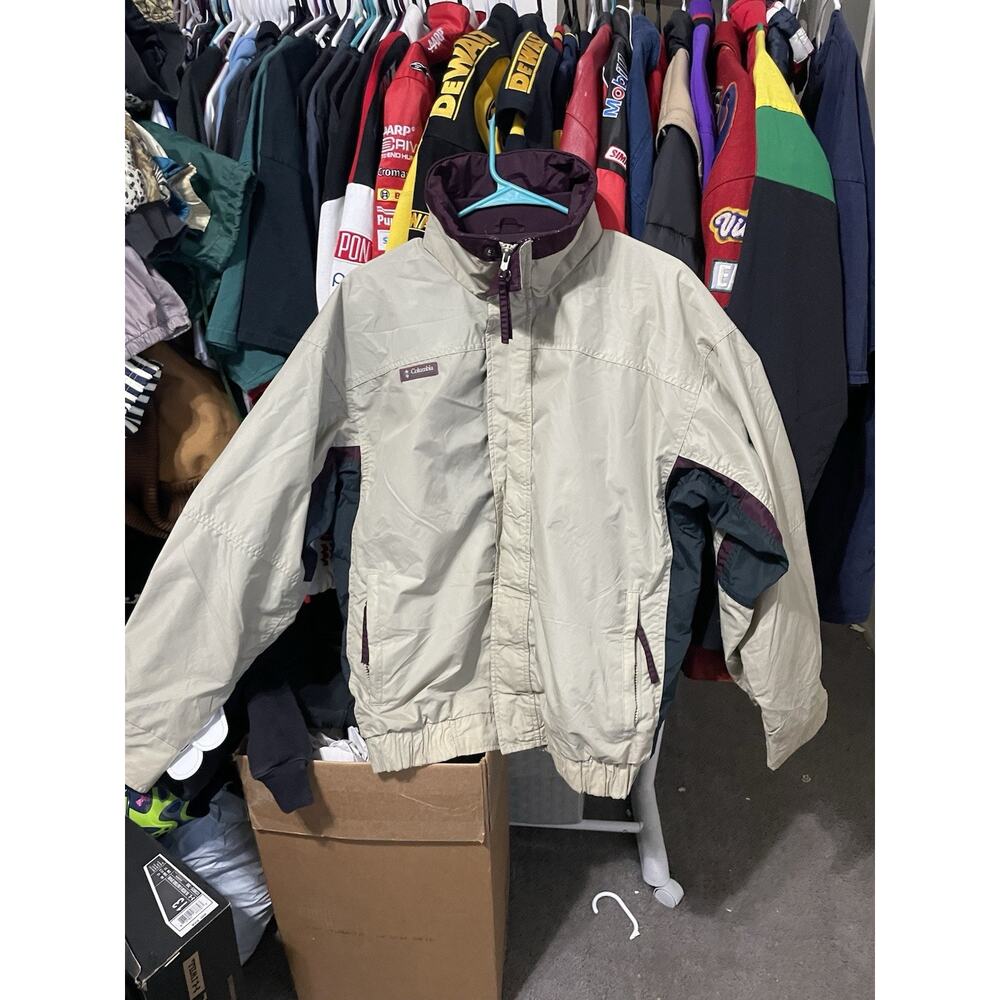 Size S-Vintage Columbia Jacket Mens Bugaboo Radial Sleeve Outdoors 90s
